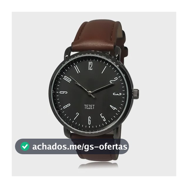 Relógio Masculino Clássico Couro Unissex Original Lançamento