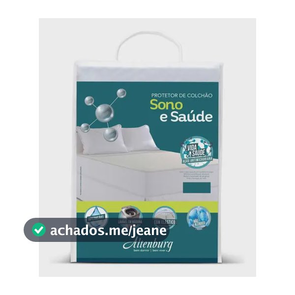 Protetor de Colchão Altenburg Antialérgico Sono & Saúde Impermeável