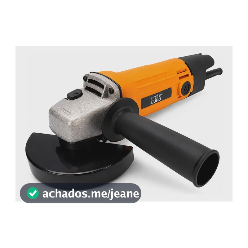 Esmerilhadeira Lixadeira Angular 720w Profissional Pró Euro Laranja