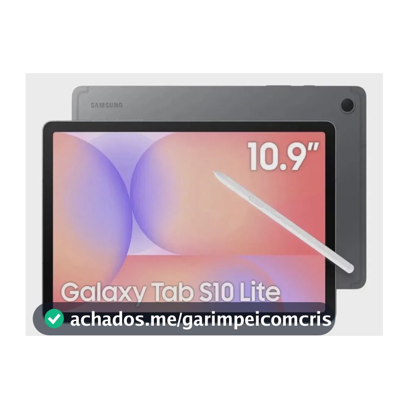 Galaxy Tab S10 Lite Cinza 128gb Cinza