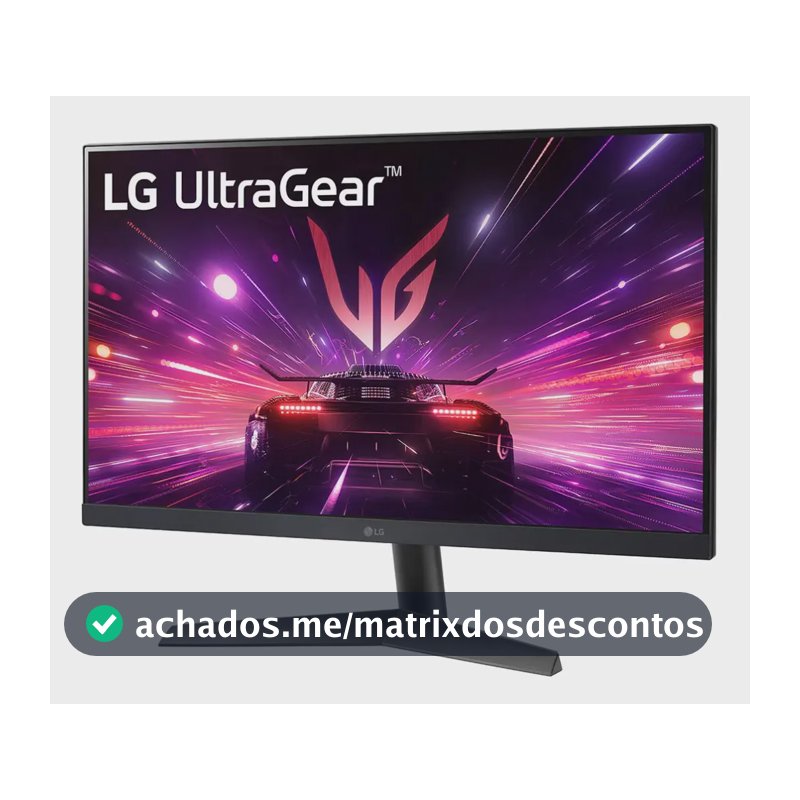 Monitor Gamer LG 24  Ips 180hz 1ms Fhd Hdr10 G-sync Freesync Preto 127/220v