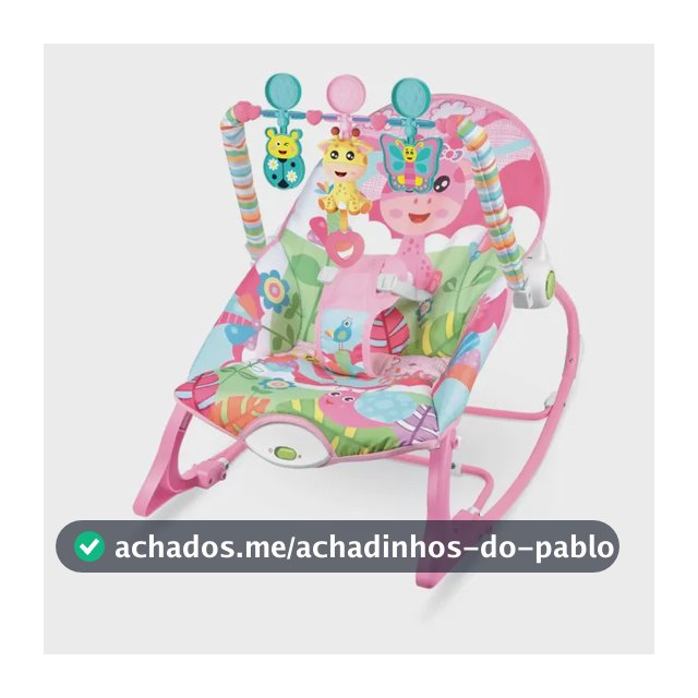 Cadeira Musical Vibratória Bebê Funtime Maxibaby 18kgs Rosa Rosa