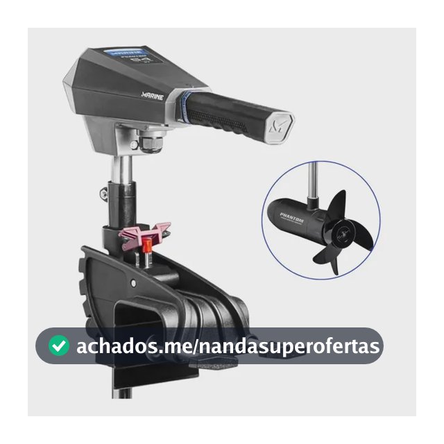 Motor Elétrico Marine Sports Phantom 54lb Não Digital Água Doce 42"