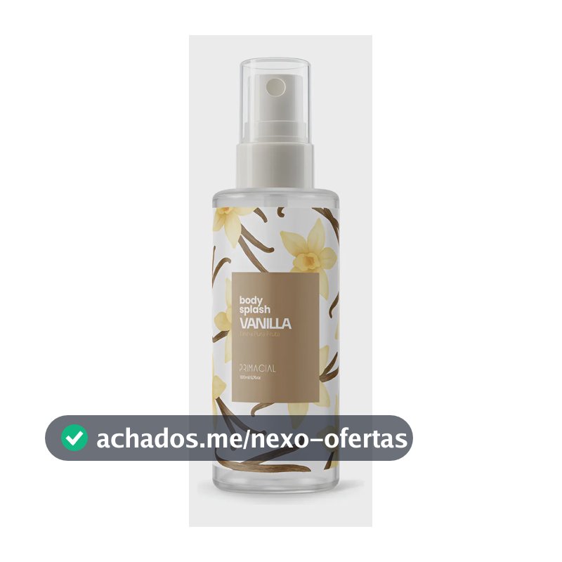 Body Splash Vanilla 100ml By Primacial