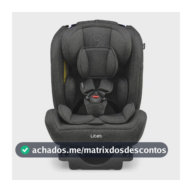 Cadeira de Carro Infantil All Stages 2.0 Isofix Preto Litet