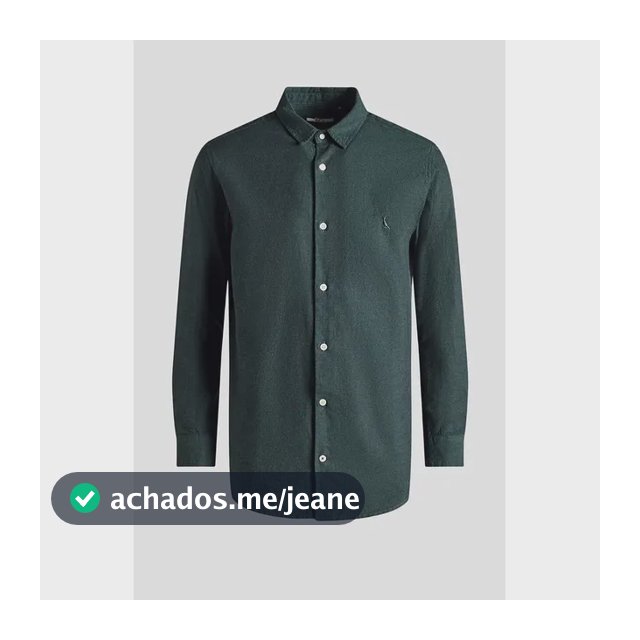 Camisa Reserva Oxford Masculina Manga Longa Social Algodão