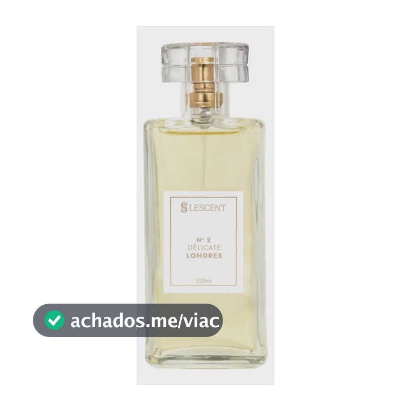 Perfume Deo Colônia Lescent N2 Delicate Londres 100ml Feminino