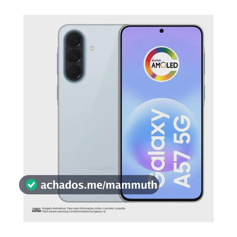 Celular Samsung Galaxy A57 5g 128gb, 8gb Ram, Recursos Ai