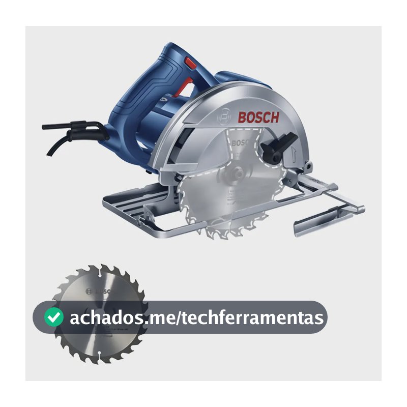 Serra Circular Bosch 1500W GKS 150 + Disco 220V 06016B30E0