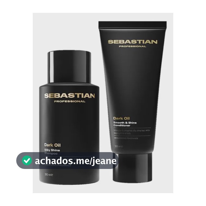 Kit Dark Oil Duo - Shampoo 250ml + Condicionador 200ml