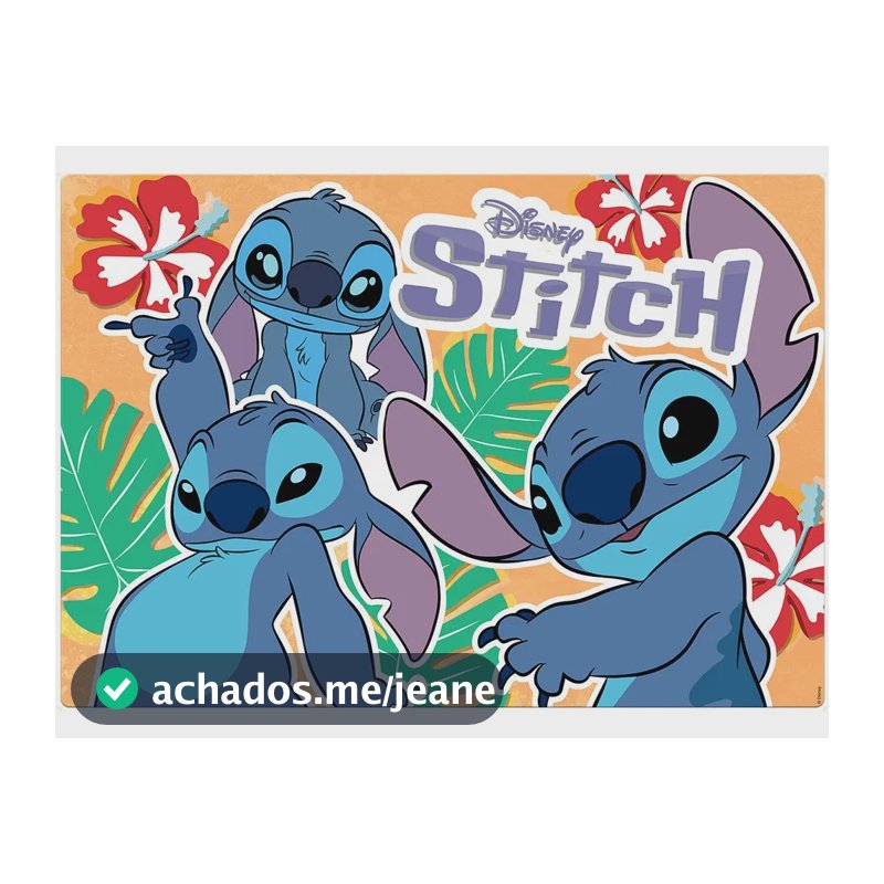 Stitch - Quebra Cabeça Grandão - Disney - Toyster