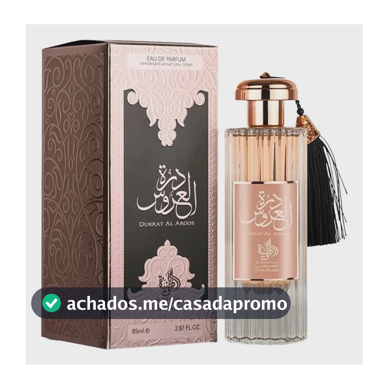 Perfume Da Noiva Árabe Durrat All Aroos 85 Ml Edp ORIGINAL +NF