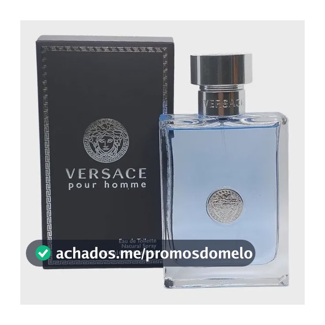 Perfume Versace Pour Homme Eau De Toilette Masculino 100ml A