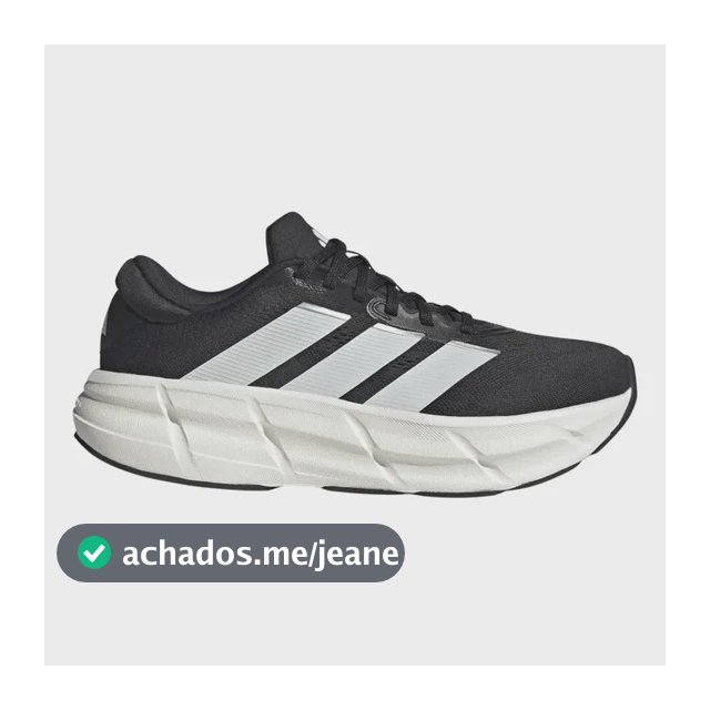 Tênis De Corrida Feminino Questar 4 adidas Preto Liso 36 Br