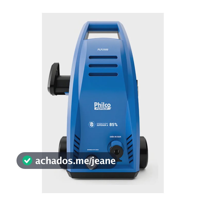 Lavadora De Alta Pressão Plp2900 1800psi 1600w Philco Cor Unic Frequência 60hz