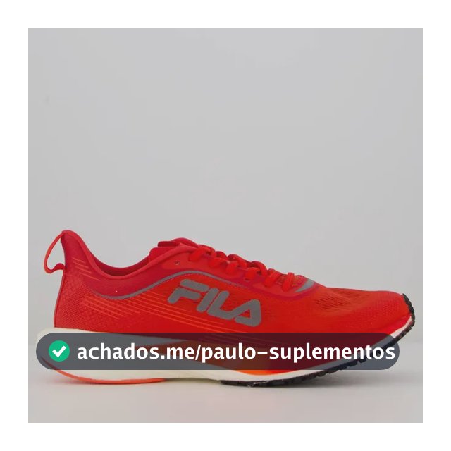 Tênis Fila Kr6 Frame Vermelho E Preto