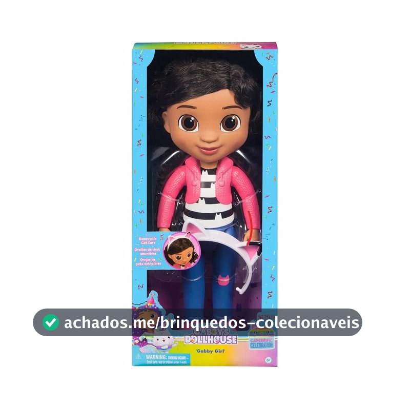 Boneca Gabby De 33cm Com Tiara - Gabby's Dollhouse - 3974