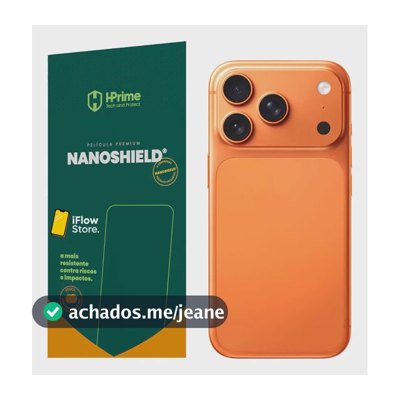 Pelicula Hprime Verso Nanoshield Fosca Para iPhone 17 Pro
