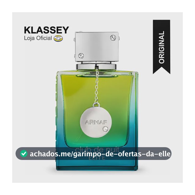 Perfume Árabe Club De Nuit Élite Armaf Edp 105ml Original