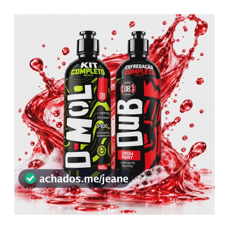 Kit Shampoo Dub Boyz Esfregação Neutro Snow Many E D Mol