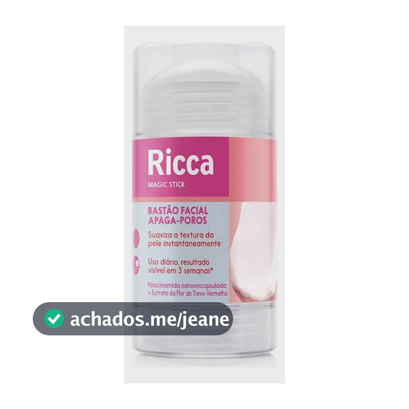Bastão Facial Apaga-poros - Ricca