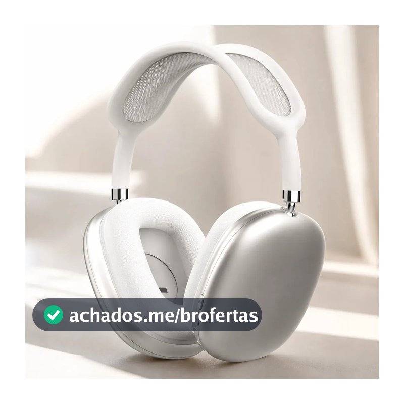 Fone De Ouvido Bluetooth Sem Fio Over Ear Air Top Dr Hank Headphone Premium Abafa Ruído Espacial Bateria Longa Confortável Microfone Dobrável Branco