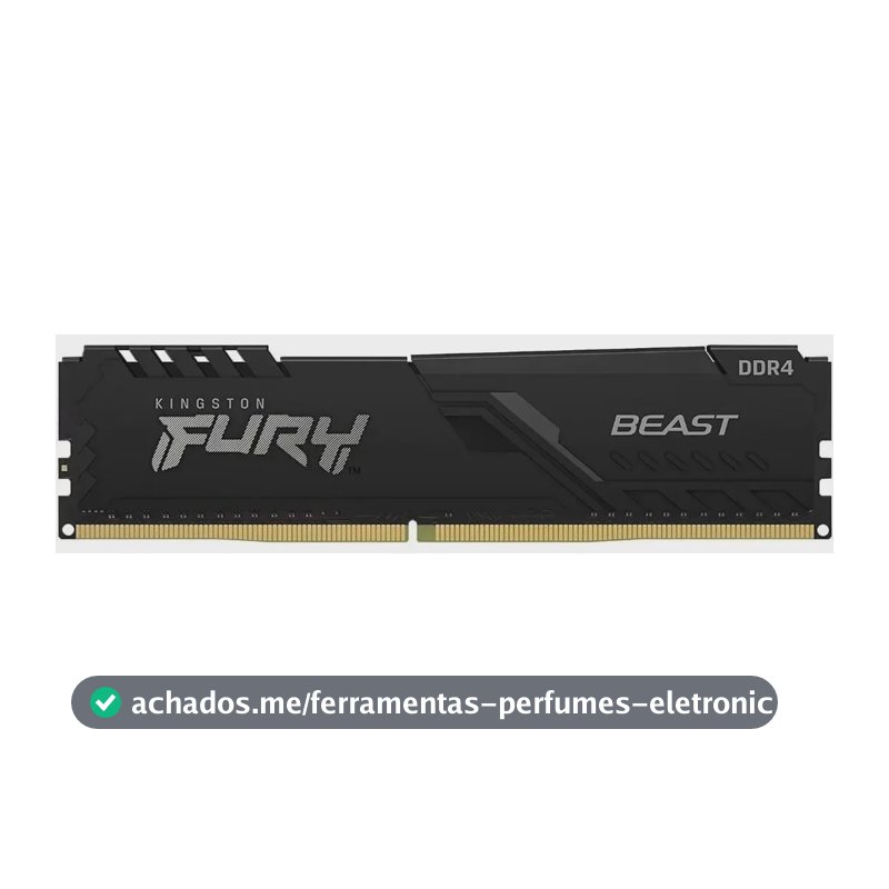 Memória Ram Desktop 8gb 2666mhz Fury Beast