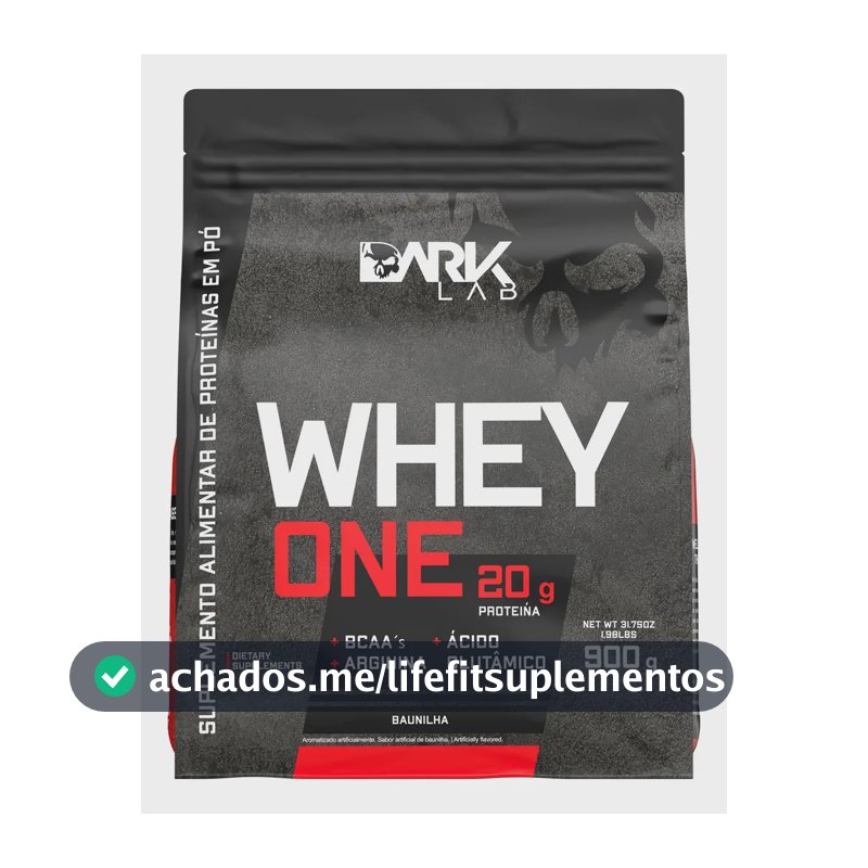 Proteína Dark Lab One Whey em pó sabor Baunilha x 900g