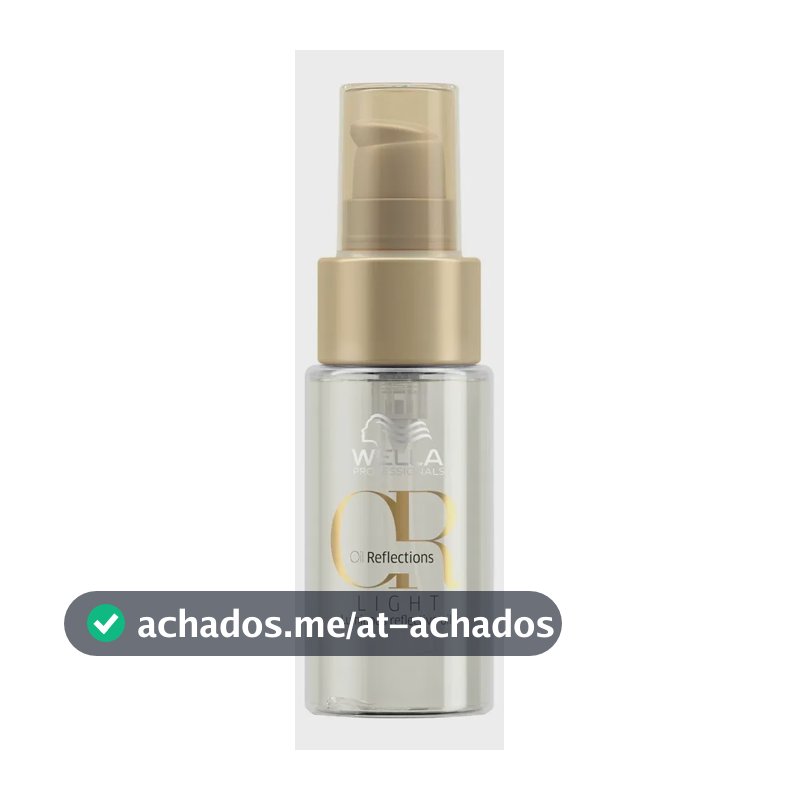 Óleo Capilar Oil Reflections Light 30ml Wella