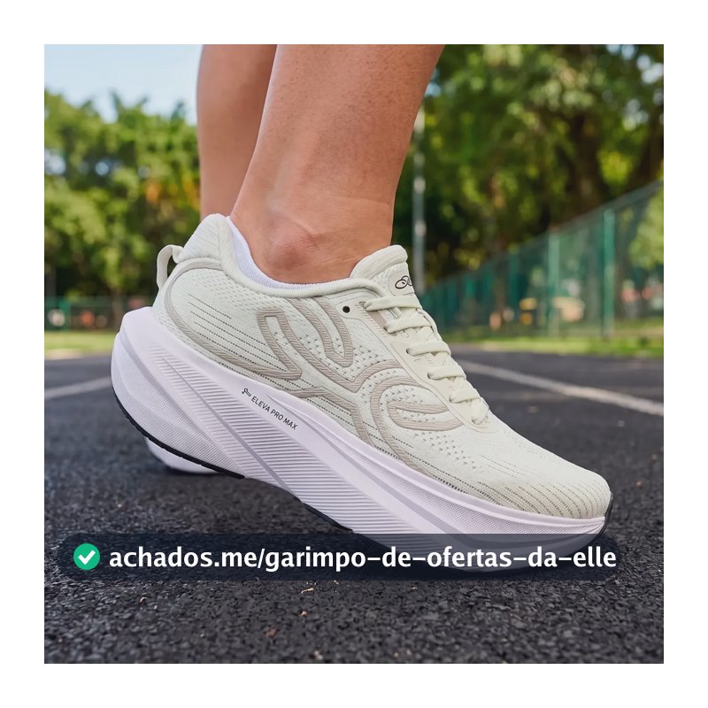 Tênis Olympikus Corre Max 2 Feminino Confortavel Dia A Dia Verde Geométrico 37 Br