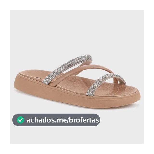 Papete Moleca Feminina Confortável Brilho Flatform Eva Rose-prata 37 Br