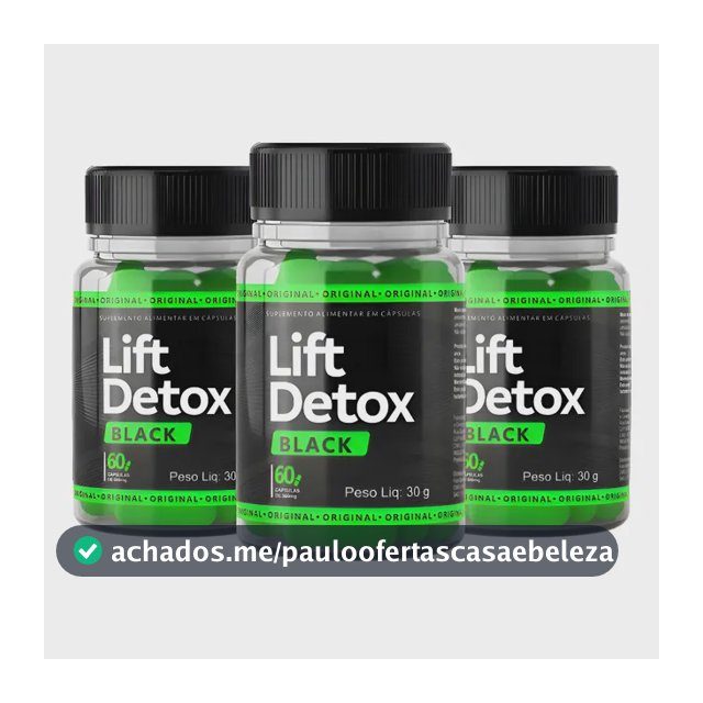 1 Pote Lift D Life 60 Cápsulas Com Nf Sabor Sem Sabor