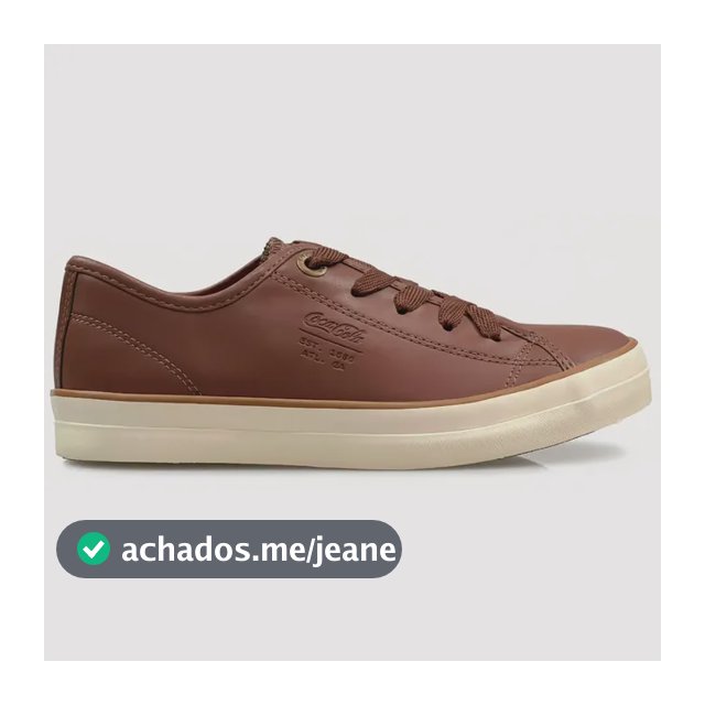 Tenis Feminino Stream Town Coca Cola Casual Confortável Leve