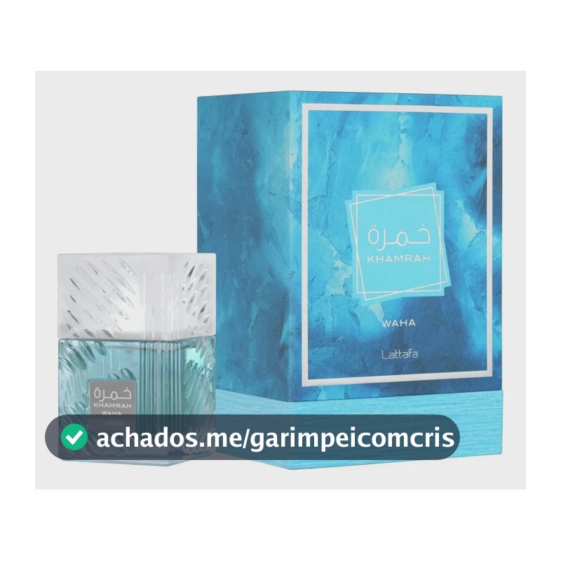 perfume unissex Lattafa Khamrah Waha 100ml