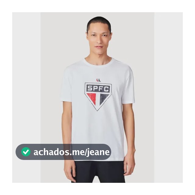 Camiseta Estampada Escudo Tripp São Paulo Reserva