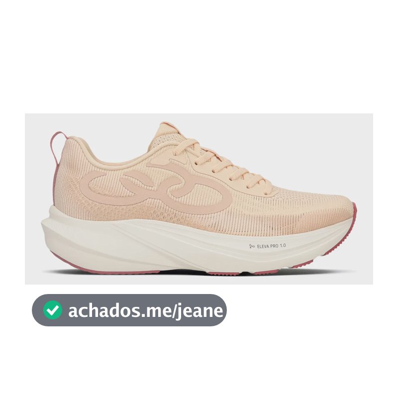 Tênis Olympikus Feminino Swift 6 Corrida Confortável Leve Laranja-claro Geométrico 36 Br