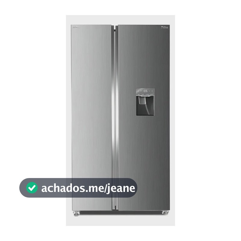 Philco geladeira com freezer inverter PRF535ID cor cinza