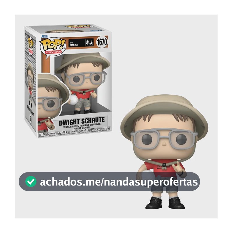 Boneco Funko Pop! The Office 5ª Temporada - Dwight