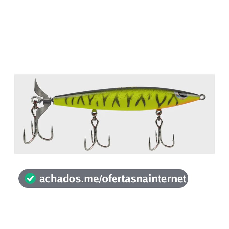 Isca Artificial Yara Devassa Slim 16,5cm Superfície Hélice Cor 41 40g