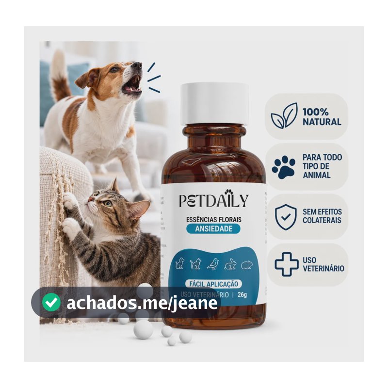 Floral Em Petisco Para Ansiedade- Para Todo Tipo De Animal. Ansiedade
