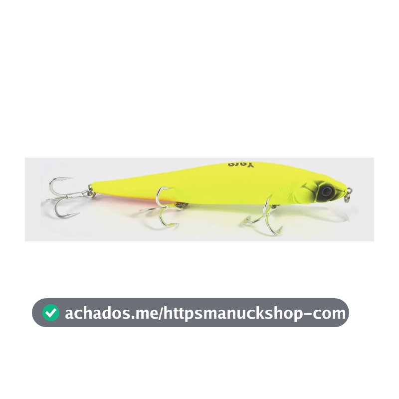 Isca Artificial Yara Máquina 13,5cm para Tucunaré e Dourado – Verde Limão