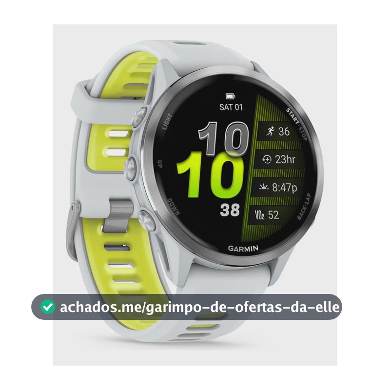 Monitor Cardíaco Forerunner 970 47 mm Cor Marfim Garmin
