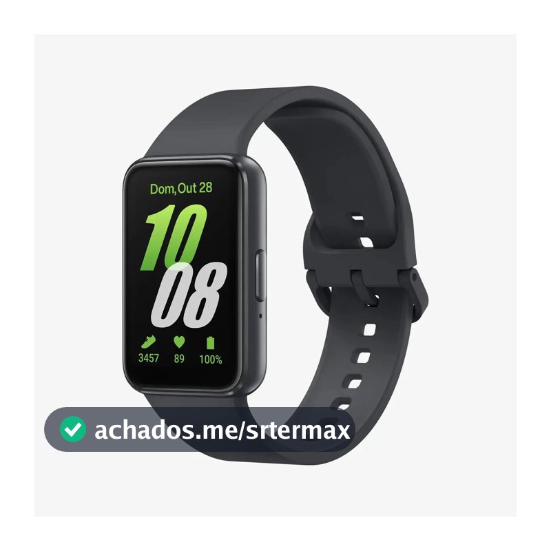 Samsung Galaxy Fit3 Pulseira Esportiva grafite
