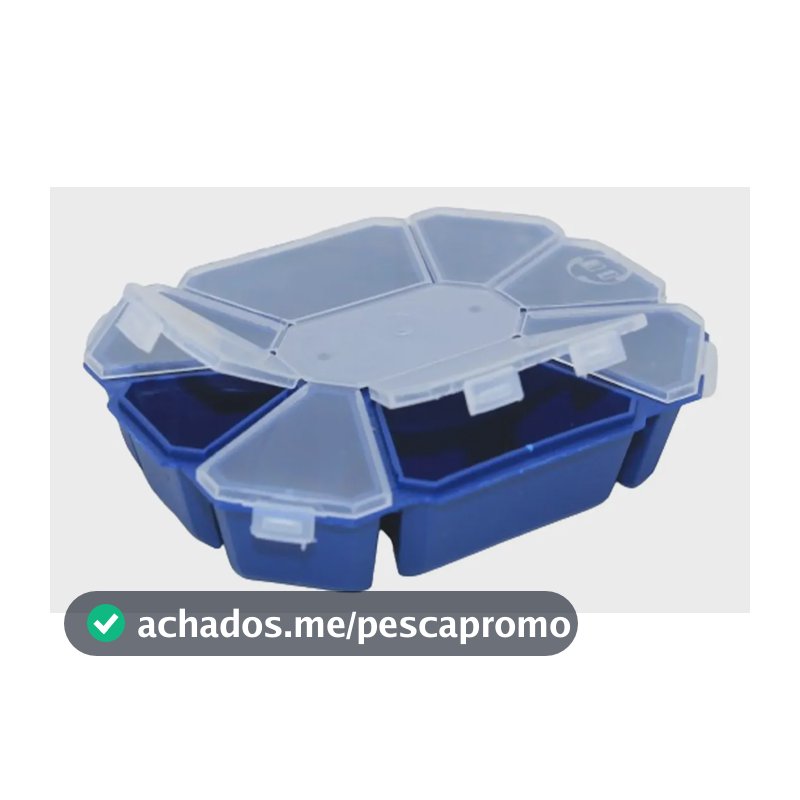 Estojo Organizador Caixa Pesca P/ Anzol Chumbo Snap Girador