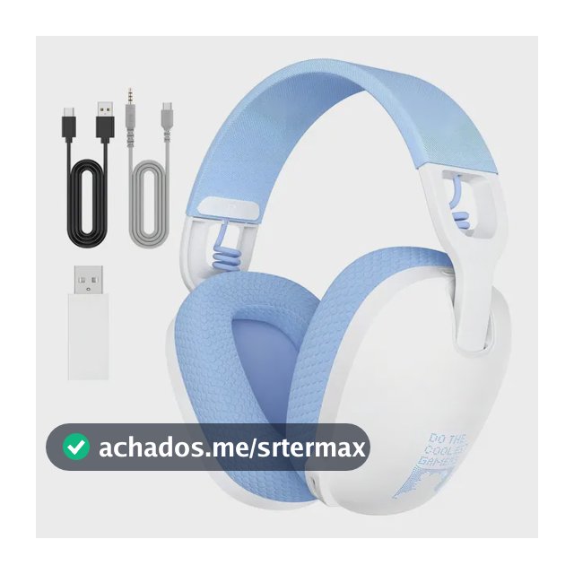 Headset Gamer Onikuma B2 Fone Tipo G435 Bt-5.3 Ps5 Ps4 Pc Cor Branco