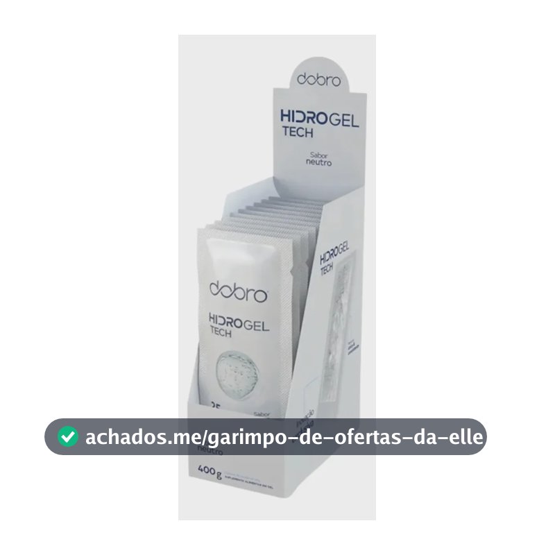 Hidro Gel Dobro Neutro 10x40g