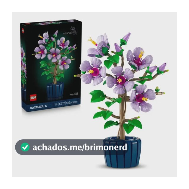 Conjunto de construção de flores de hibisco LEGO® Botanicals 10372