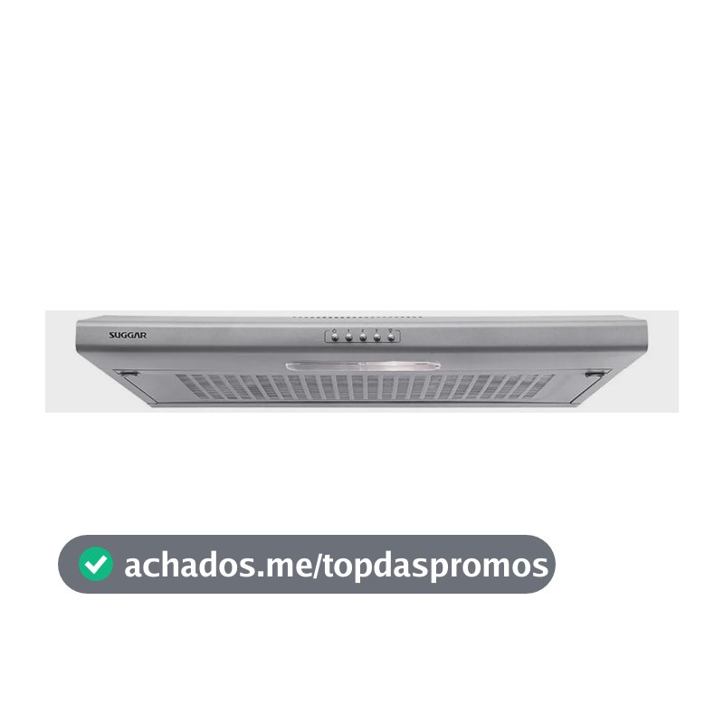 Depurador De Ar Suggar Slim 60cm Manta Prata Di601pr