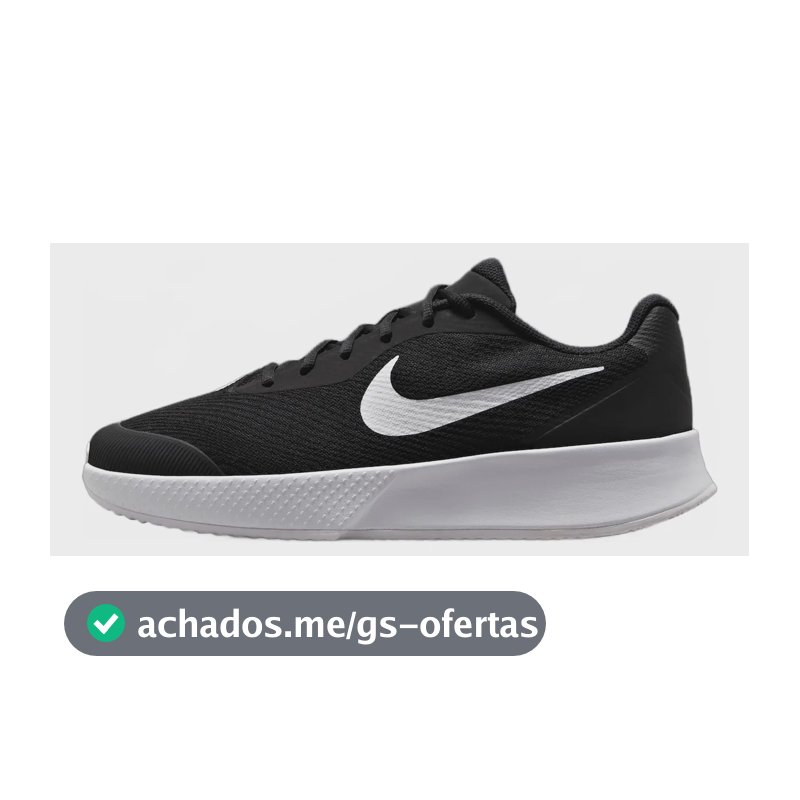 Tênis Nike Vapor Lite 3 Cly Masculino Preto/branco 41 Br