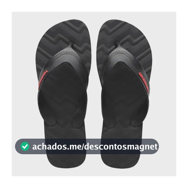 Chinelo Havaianas Masculino Track Waves Lançamento Preto